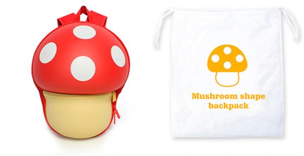 Рюкзак Supercute Грибочек, красный (SF025-a) - Pampik - 2