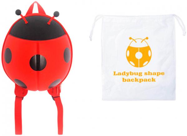 Рюкзак Supercute Божья коровка, красный (SF032-a) - Pampik - 6