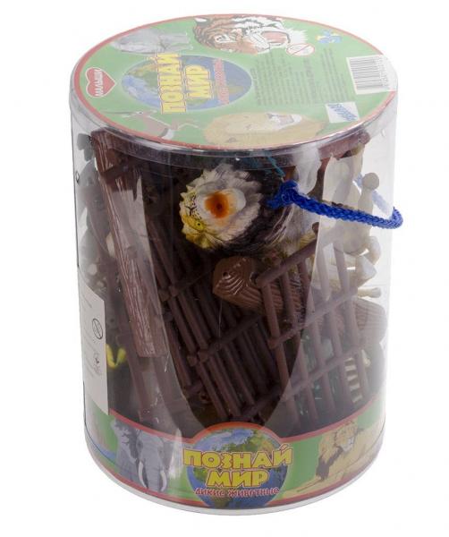 Набір фігурок Wing Crown Дикі тварини (D33703) - Pampik - 5