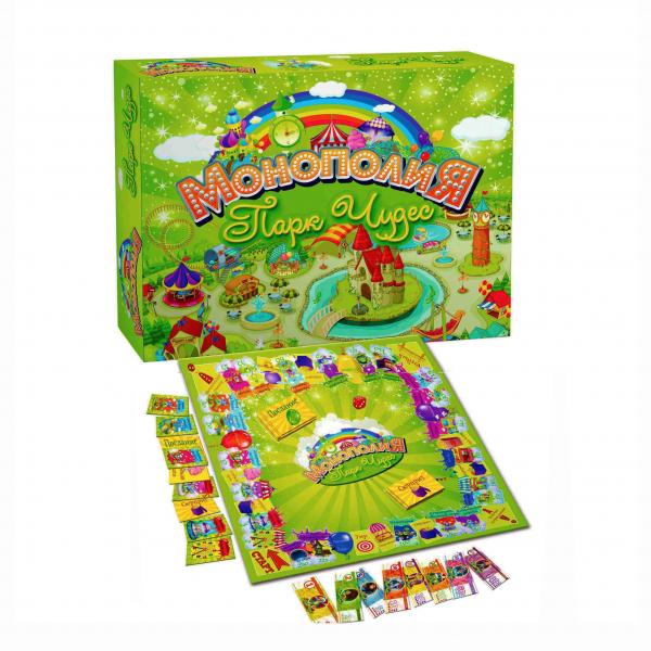 Настольная игра Kidsori Монополия Парк Чудес (OLS-19-005) - Pampik