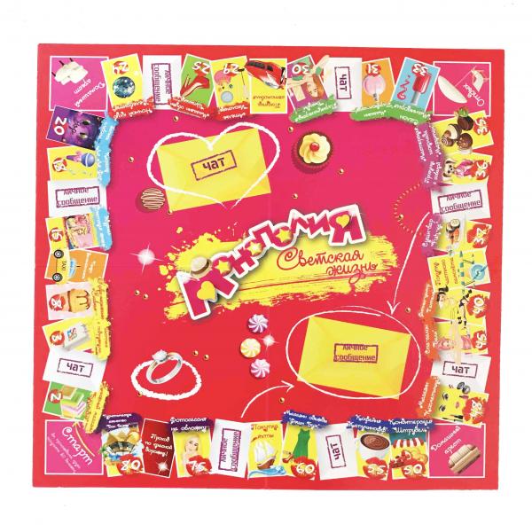 Настільна гра Kidsori Монополія Світське життя (OLS-19-006) - Pampik - 3