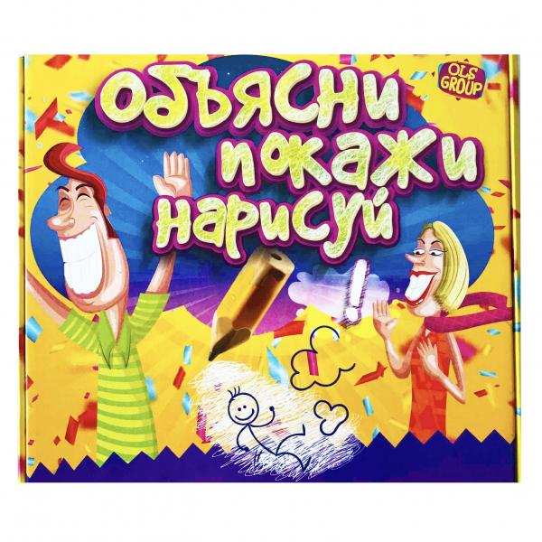 

Настольная игра Kidsori Объясни, Покажи, Нарисуй (OLS-19-003