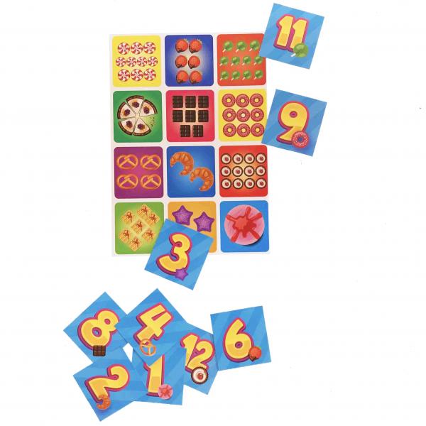 Лото Kidsori Сладкий счет (OLS-19-106) - Pampik - 2