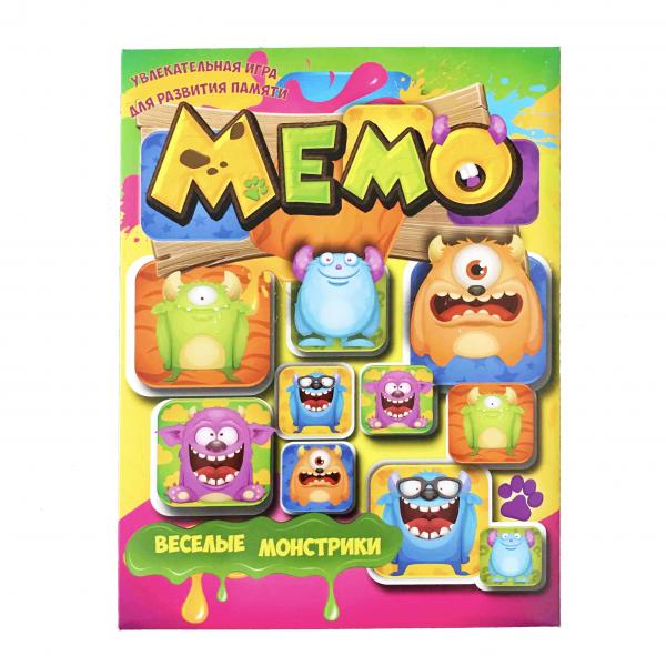 Настольная игра Kidsori Мемо Монстрики (OLS-19-113) - Pampik