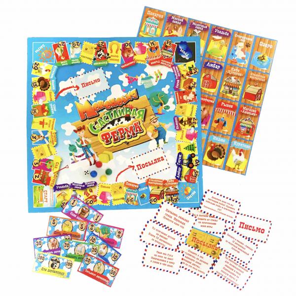 Набір настільних ігор Kidsori 2 в 1 Монстрополія і Щаслива ферма (OLS-19-551) - Pampik - 3