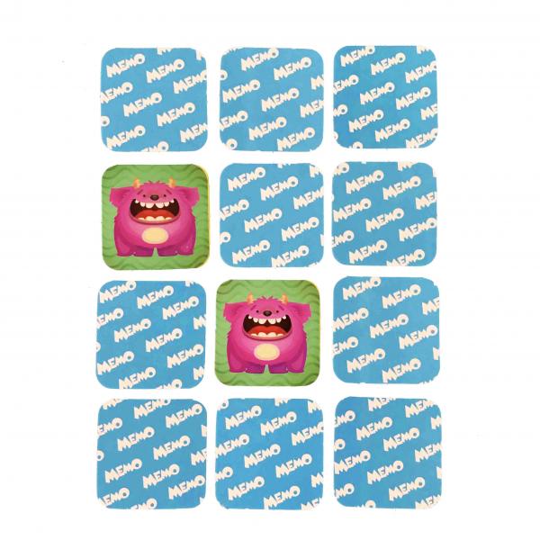 Настольная игра Kidsori Мемо Монстрики (OLS-19-113) - Pampik - 4