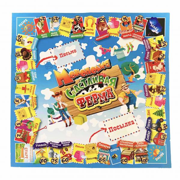 Настільна гра Kidsori Монополія Щаслива ферма (OLS-19-007) - Pampik - 3