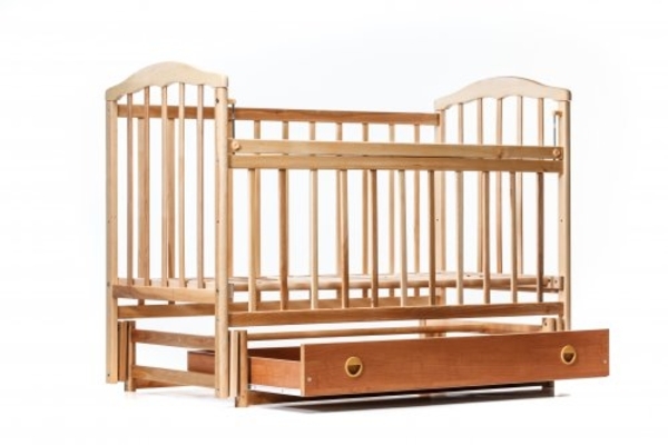 Кроватка Laska-M "Чайка" Маятник, 120х60 см (19389) - Pampik