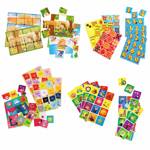 Лото Kidsori 10 в 1 Мега Пак (OLS-19-515) - Pampik - 2