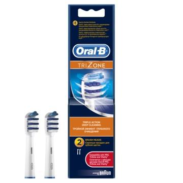 Сменные насадки для электрических зубных щеток Oral-B TriZone, 2 шт.