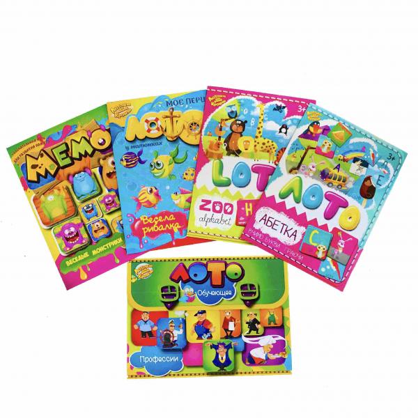 Лото Kidsori 5 в 1 Супер Пак (OLS-19-512) - Pampik