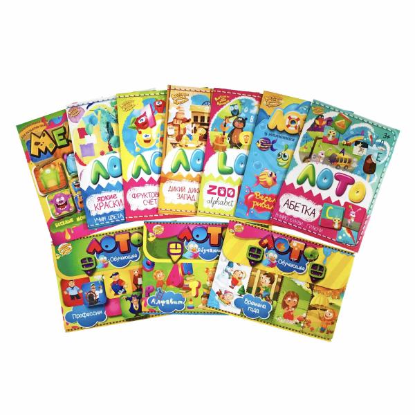 Лото Kidsori 10 в 1 Мега Пак (OLS-19-515) - Pampik