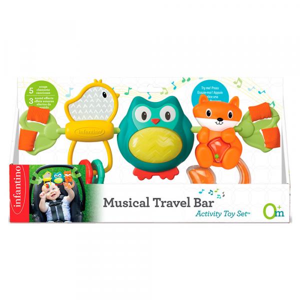 Навісні іграшки, що обертаються Infantino Мандрівники (216265I) - Pampik - 2