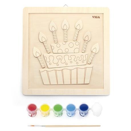 Набір для творчості Viga Toys Своїми руками Торт (50684) - Pampik - 2