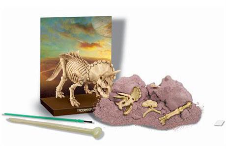 Ігровий набір 4M Скелет трицератопса (00-03228) - Pampik - 2