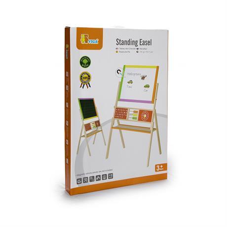 Двусторонний магнитный мольберт Viga Toys (50951) - Pampik - 3