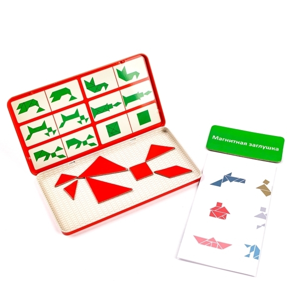 Магнітна мінігра JoyBand Танграм (834) - Pampik - 4
