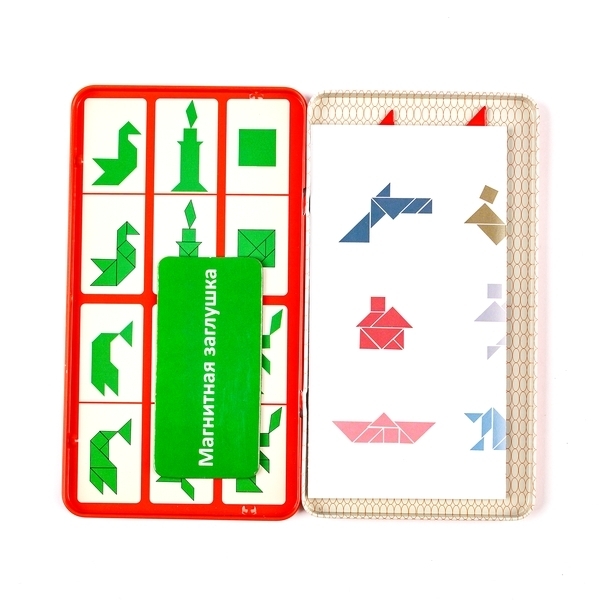 Магнітна мінігра JoyBand Танграм (834) - Pampik - 2