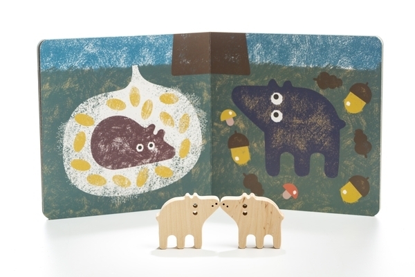 Настільна гра Lislis toys Лісові звірі в підставках з книгою (02 ЛЗ 0003) - Pampik - 6