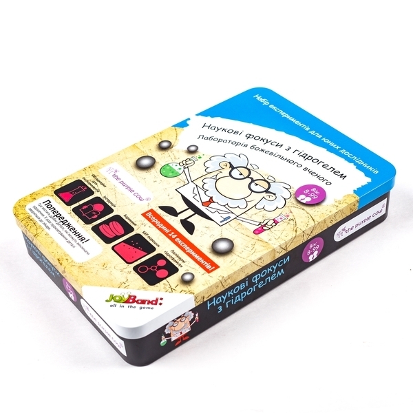 Набір JoyBand Лабораторія божевільного вченого Досліди з гідрогелем, укр. мова (903) - Pampik - 2