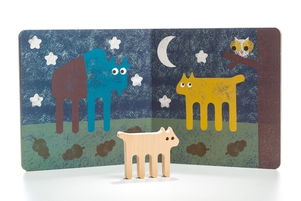 Настільна гра Lislis toys Лісові звірі в підставках з книгою (02 ЛЗ 0003) - Pampik - 7