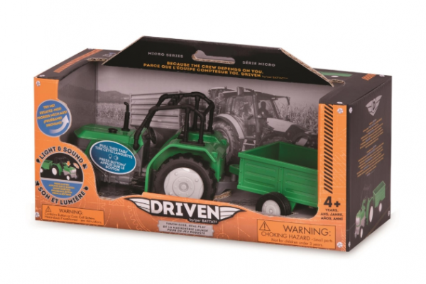 Трактор Driven Micro, зеленый (WH1071Z) - Pampik - 2