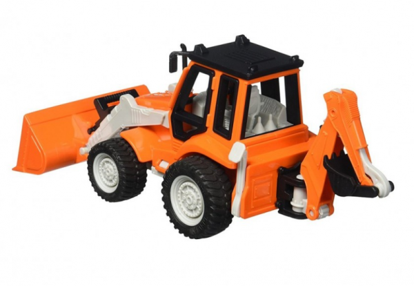 Машинка Driven Micro Екскаватор-навантажувач, помаранчевий (WH1009Z) - Pampik - 2