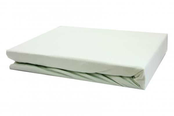 Простыня LightHouse, трикотажная на резинке, 200х90 см, мятный (46487) - Pampik - 3