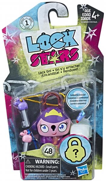 

Игровой набор Hasbro Lock Stars Purple Princess Замочки с секретом (E3103_E3184