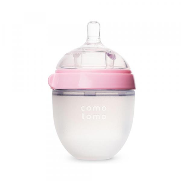 

Бутылочка для кормления Comotomo Pink, 150 мл (150P-EN, Розовый