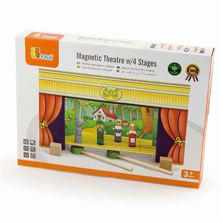 

Игровой набор Viga Toys Театр (56005, Разноцвет