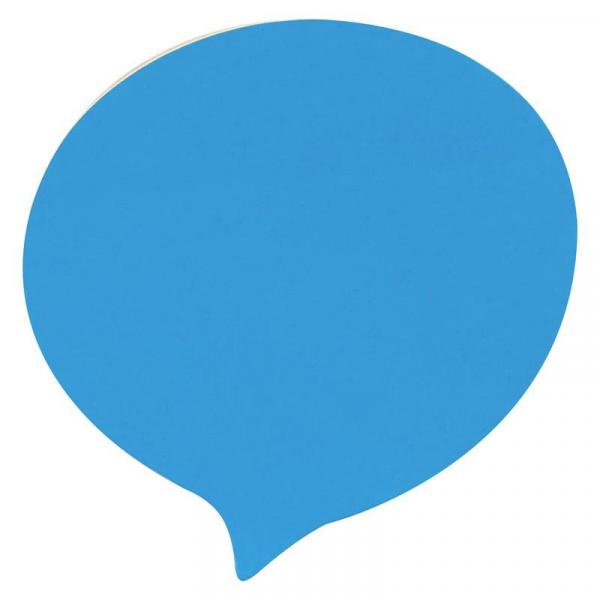 Стікери з клейким шаром Axent Фраза, 70х70 мм, 50 листів (2443-03-A) - Pampik