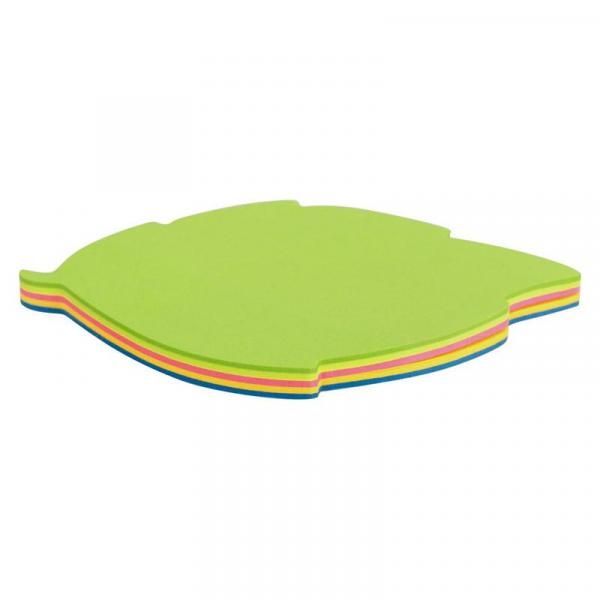 Стікери з клейким шаром Axent Листок, 70х70 мм, 50 листів (2443-02-A) - Pampik - 2