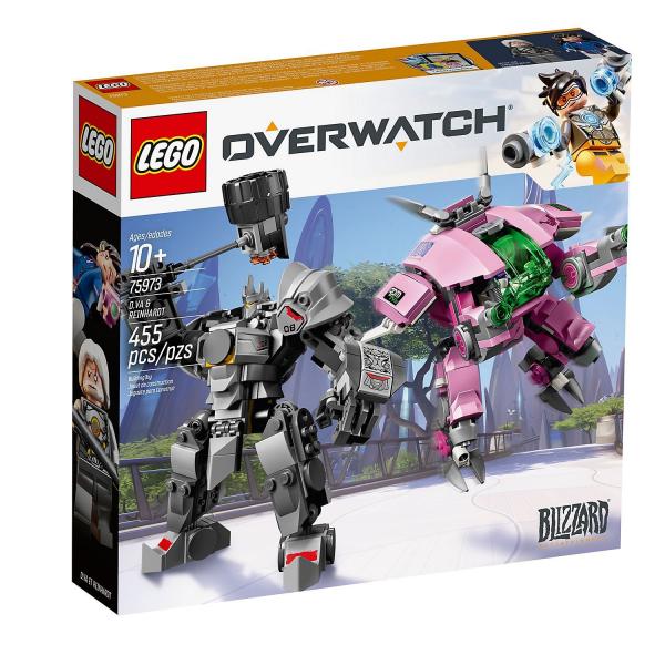 

Конструктор LEGO Overwatch D.Va и Рейнгардт, 455 деталей (75973