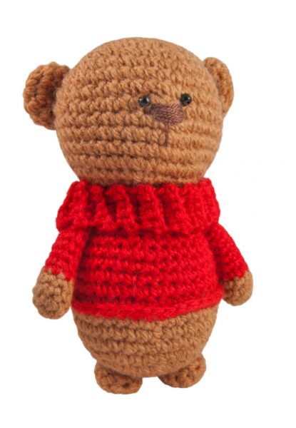 Набір для творчості Умняшка В'язання гачком Ведмежа (ВК-003) - Pampik - 2