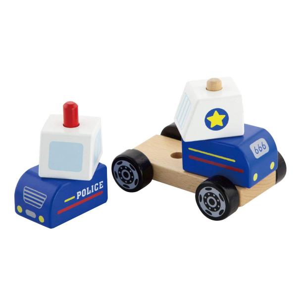 Іграшка Viga Toys Поліцейська машина (50201) - Pampik - 2