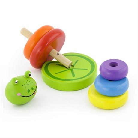 Пірамідка Viga Toys Жаба (50258) - Pampik - 2