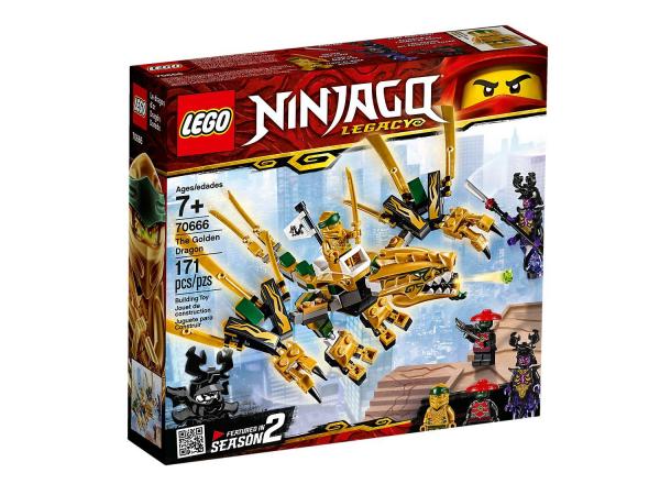 

Конструктор LEGO Ninjago Золотой Дракон, 171 деталь (70666