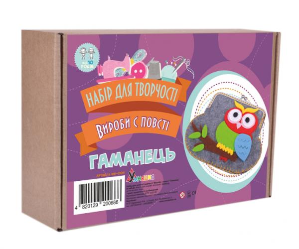 

Набор для творчества Умняшка Изделия из фетра Кошелек на фермуаре (ИФ-004