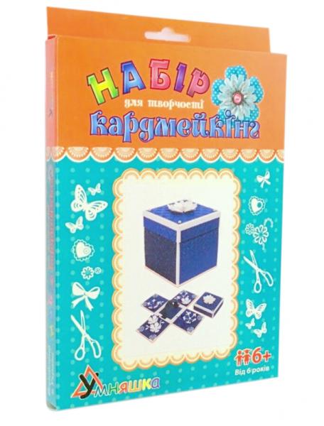 Набор для творчества Умняшка Кардмейкинг Изготовление подарочной коробочки (ОТК-009) - Pampik