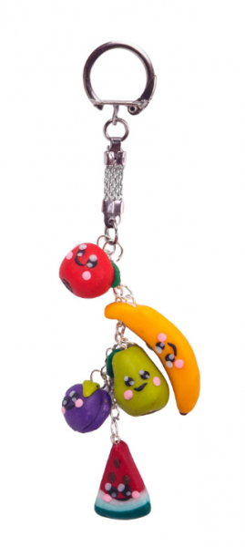 Набор для творчества Умняшка Лепка из полимерной глины Фрукты, брелок (ПГ-003) - Pampik - 2