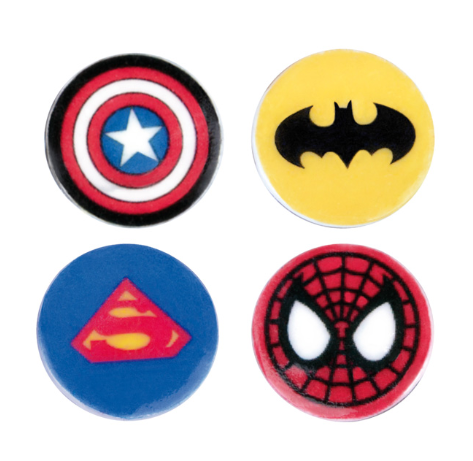 Набор для творчества Умняшка Лепка из полимерной глины Супергерои, значки (ПГ-007) - Pampik - 2