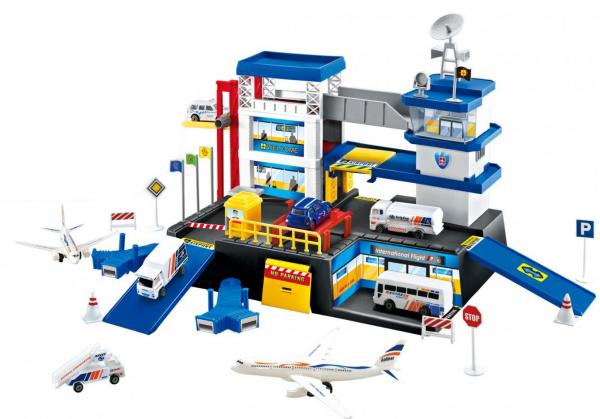 

Игровой набор Dave Toy City Parking Аэропорт (32014, Разноцвет