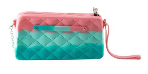 Клатч силиконовый Tinto, бирюзовый (PP77.15) - Pampik