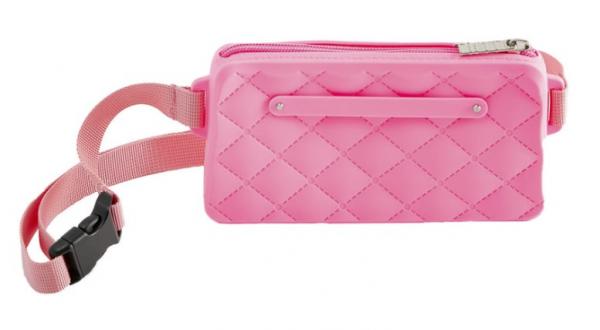Клатч силіконовий на пояс Tinto, рожевий (PB88.16) - Pampik