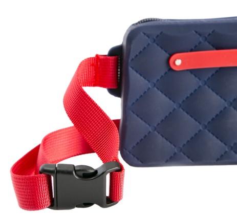 Клатч силіконовий на пояс Tinto, синій (PB88.15) - Pampik - 2