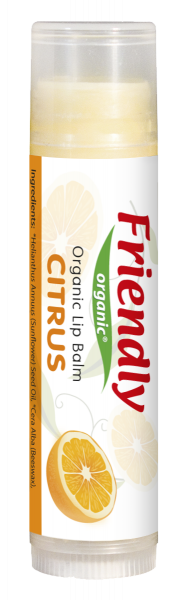 

Органический бальзам для губ Friendly Organic Citrus