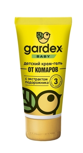 

Детский крем-гель от комаров Gardex Baby, 40 мл