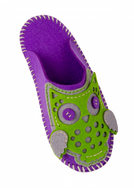 Набір для шиття з фетру Аплі краплю Сова (ФТ-02) - Pampik - 4