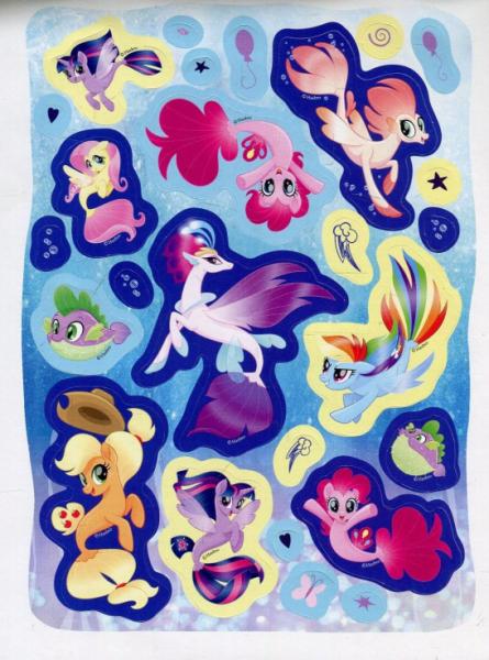 Наліпки My Little Pony, 100 шт., укр. мова (120674) - Pampik - 2